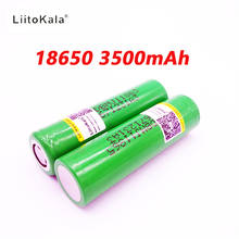 2pcs New LiitoKala 18650 3500mah battery INR18650 MJ1 10A discharge 3.7V li-ion battery free 2024 - buy cheap
