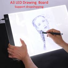 A3 LED Digital Tablets Graphic Artist Thin Art Stencil Drawing Board Light Box Tracing Table Pad LED Writing Painting Board Pad 2024 - buy cheap