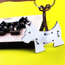 Дизайнерский кожаный шаблонный резак для моделирования собак, нож для высечки, форма, брелок для ключей, кожаный дырокол, набор инструментов deri el aletleri 2024 - купить недорого