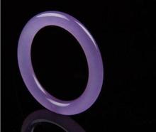 Изысканные ювелирные изделия Китайский Натуральный красивый светло-фиолетовый нефритовый браслет ручной работы 56-62 мм Бесплатная доставка 2024 - купить недорого