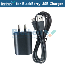 Carregador para blackberry usb adaptador de viagem 1.3a adaptador de energia micro cabo usb para blackberry carga cabo telefone substituição preto 2024 - compre barato