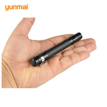 mini BeliebPortable Mini Penlight CREE Q5 2000LM LED Flashlight Torch Pocket Light  Waterproof Mini Torch Lamp use 2*AAA Battery 2024 - buy cheap