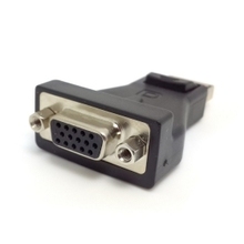 50 шт./лот DisplayPort Display Port to VGA Female Adapter Eyefinity, бесплатная доставка Fedex 2024 - купить недорого