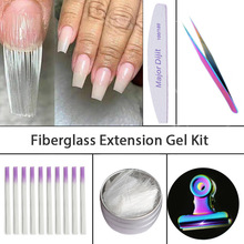 5pcs/lot Fiberglass Extension gel Kit for Nail Builder Extension Acrylic Tips symphony clip tweezer Manicure Decorations Tools 2024 - buy cheap