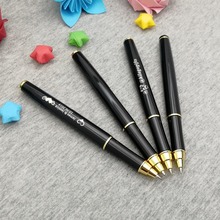 1pc personalized metal pen wiht my name Nice gold clip gel pen boss loved contract sign pen custom free with your name text 2024 - buy cheap