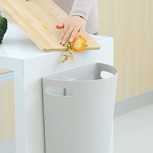 Nova Porta de Armário Da Cozinha Hanging Wall Mounted semi-círculo Lixo Lata De Lixo Pode Rubbish Container 2024 - compre barato