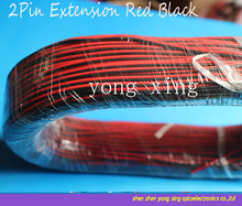 100meter 2Pin Extension Red Black Wire Cable Cord for 3528 5050 5630 LED Strip Lamp 2024 - buy cheap