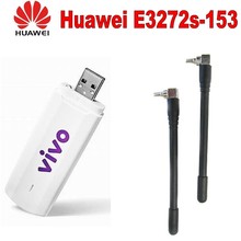 Разблокированный Универсальный USB-модем 4g, Huawei E3272s-153, LTE, 4G, с антенной, 2 шт. 2024 - купить недорого
