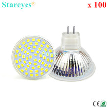 100 pcs 3528 SMD 60 LED 4W MR16 (DC12V) LED Spotlight lamp Droplight Bulb Downlight bulb led lamp led light lighting 2024 - buy cheap