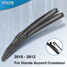 YITOTE Hybrid Wiper Blades for Honda Accord Crosstour Fit hook Arms 2024 - buy cheap