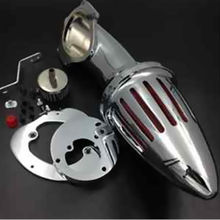 Мотоцикл хромированный алюминиевый воздухоочиститель набор Впускной фильтр для Honda VTX 1300 2024 - купить недорого