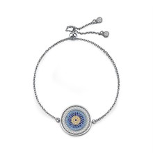Новейшие европейские оригинальные новые модные ювелирные изделия браслет с подвесками в форме сердца из кристаллов от Swarovski для женского подарка 2024 - купить недорого
