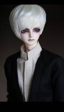 BJD doll wigs for 1/3 1/4 1/6 BJD DD SD MSD YOSD doll High-temperature wire golden keiskei white violet black hair wigs 2024 - buy cheap