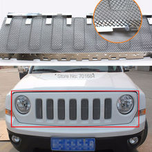 Front Mesh Grille Grill Grid Inserts Insect Net For Jeep Patriot  2011 2012 2013 2014 2015 2016 [QP1036] 2024 - buy cheap