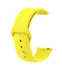 silicone 22mm 20mm Strap for Samsung Gear s2 sport S3 Frontier Classic galaxy watch 42mm 46mm huami amazfit bip band huawei gt 2 2024 - buy cheap