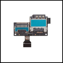 Original New Replacement Parts Sim Card Holder For Samsung Galaxy S4 mini i9190 i9152 i9195 SD Sim Card Slot Holder Flex Cable 2024 - buy cheap