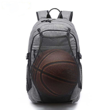 Mochila esportiva masculina, bolsa para basquete, treinamento, 2 cores, para homens, laptop, futebol e academia 2024 - compre barato