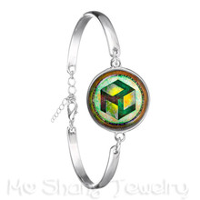 Sacred Geometry Antahkarana Symbol Jewelry Chain Bracelet For Wome Girls Chakra Meditation Fashion Jewelry Gift 2024 - buy cheap