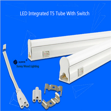 Free shipping 25pcs/carton 1.2m 18W T5 integrated led tube with switch ,seamless tube replace 28W fluorescent tube for work shop 2024 - buy cheap