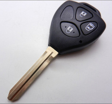10 unids/lote por 3 botones de control remoto clave Shell caso del para Toyota Camry Reiz RAV4 Corolla Fob clave en blanco de la cubierta 2024 - compra barato