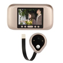 3,5 дюймовый ЖК-дисплей Цифровой глазок дверной звонок ночное видение дверной глазок камера 2024 - купить недорого