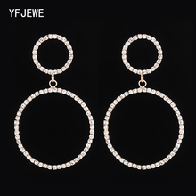 YFJEWE 2019 New Women Big Small Circle Earring Statement Fashion Jewelry Accessories Loop Earrings For Woman #E617 2024 - buy cheap