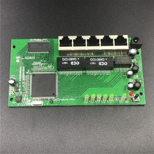 5 port Gigabit router module 10/100/1000M distribution box 5-port mini router modules OEM wired router module PCBA with RJ45 2024 - buy cheap