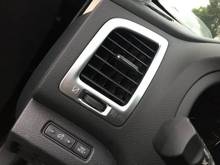 Para Nissan Teana Altima 2013 2014 2015 2016 2017 ABS lado mate aire acondicionado decorativo AC cubierta de ventilación de salida Trim 2 uds 2024 - compra barato