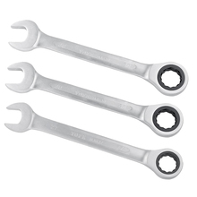 27-32mm Ratchet Spanner Combination wrench a set of keys ratchet skate tool gear ring wrench ratchet handle Chrome Vanadium D36 2024 - buy cheap