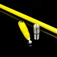 Free shipping professional vanishing cane metal stick magic tricks magic toys magic props yellow color 2024 - buy cheap