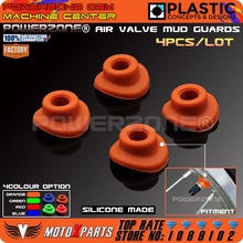 Protetor de válvula de ar laranja para motos, arruelas para boca, gaxetas, para ktm exc excf sx sxf xc xcw xcf crf yzf kxf motocicletas 2024 - compre barato