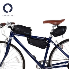 Roswheel-bolsa para SILLÍN de ciclismo, bolsa de asiento trasero, tubo superior, bolsa de cuadro frontal triangular, serie Cross 121454 2024 - compra barato