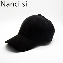 Nanci si 9 Panel Solid Color Faux Suede Baseball Cap Snapback Caps Casquette Hats Fitted Casual Gorras Dad Hats For Men Women 2024 - buy cheap