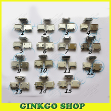 New Arrival!! 75pcs/lot, 15Models Micro USB Jack Socket Connector Port for Zte huawei Lenovo Moto Zte Coolpad ect 2024 - buy cheap