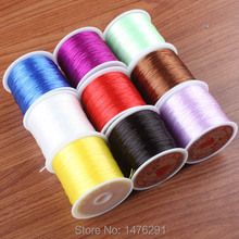 Cordón elástico de varios colores, hilo de cuentas, 1 unidad 2024 - compra barato