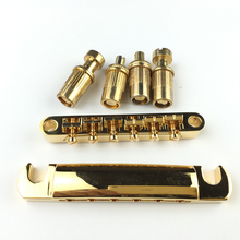 1 Set Gold Tune-O-Matic LP SG Electric Guitar Bridge And Tailpiece For Epi Gold MADE IN KOREA 2024 - buy cheap