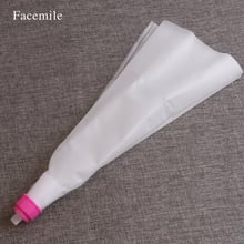 Two Color Decorating dual Re-usable icing bags piping Tool Cake Bags Cream Pastry Bicos Piping bag 52033 Gift 2024 - buy cheap