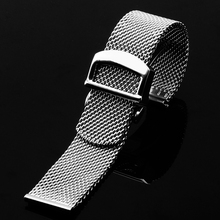 Peiyi pulseira de malha de aço inoxidável, pulseira de substituição masculina para relógio, série de engenharia para iwc 2024 - compre barato