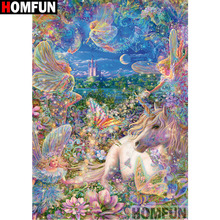 Homfun Full Square/Round Drill 5D DIY Diamond Painting "Horse scenery"3D Embroidery Cross Stitch Home Decor A09466 2024 - buy cheap