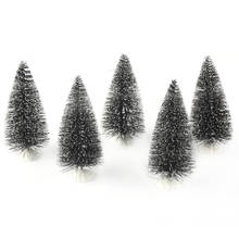 NEW 5pcs 10cm Mini Artificial Christmas Tree Cedar Party Ornaments Decoration Xmas 2024 - buy cheap