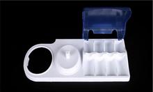 Caja de almacenamiento de cepillo de dientes eléctrico con Protector, estuche de seguridad portátil para cepillos de dientes, viaje, Camping, senderismo 2024 - compra barato