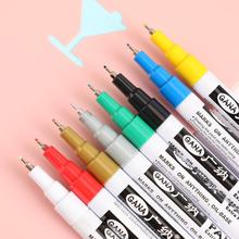 8 Colors/Set Zhongbai/Sipa Paint Pen 0.7mm Thin Needle DIY Pen Photo Album Black Card Pen Writing Tools Marker Pen Wedding Pen 2024 - buy cheap