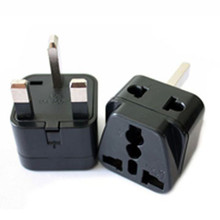 2 in 1 Universal to UK Plug Adapter Travel to UK/Hong Kong Type G Adapter Converter Socket Splitter Plug Charger Electrical Plug 2024 - buy cheap
