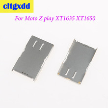 Cltgxdd-Toma de tarjetas Sim para Motorola Moto Z Play Droid XT1635, bandeja de tarjeta SIM, cubierta, ranura para tarjeta Sim, piezas de reparación 2024 - compra barato