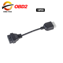 10pcs/lot For Honda 5pin OBD1 Adapter to 16pin OBD2 OBDII Cable free shipping 2024 - buy cheap
