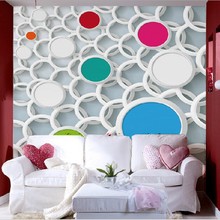 Beibehang 3d estereoscópico sala de estar no tejido papel tapiz TV Fondo papel de pared para cuarto de Gran mural ambiental 2024 - compra barato