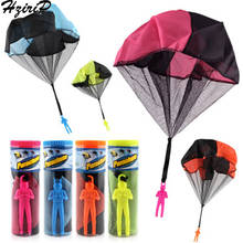 HziriP новая детская ручная игрушка с парашютом, высокое качество, забавная уличная спортивная игра, складывающиеся детские подарки для мальчиков и девочек 2024 - купить недорого