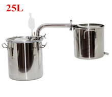 25L DIY Home Brewing Equipment Spiral Coil Of Small Steam Distillation Of Liquor Distilled Wine Moonshine 2024 - buy cheap