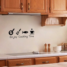 Новый дизайн креативные DIY наклейки на стену кухонная наклейка домашний Декор украшение для ресторана 3D обои для стен ZY8300 2024 - купить недорого