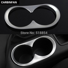 Acessórios para mazda 2014 2015 2016, adesivo de decoração para console central, porta-copo cromado 2024 - compre barato